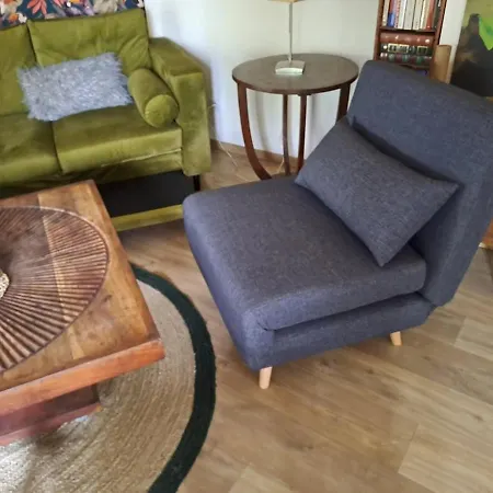 With Terrace In Lush Greenery